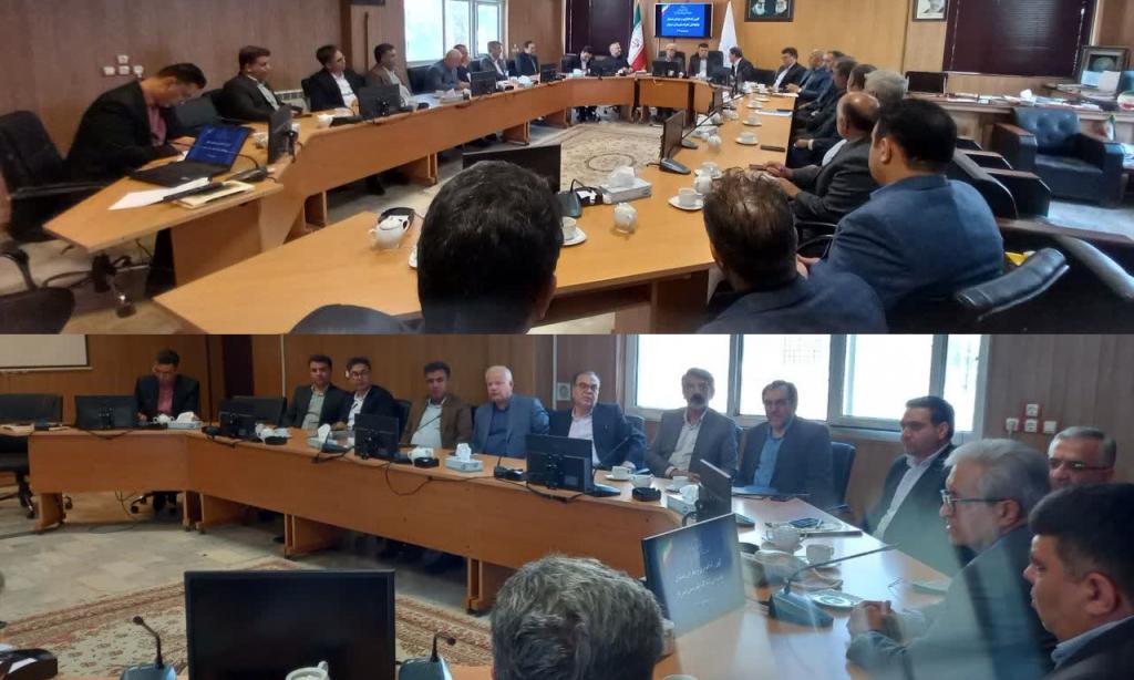 جلسه‌ دفتر فرماندار با حضور آقای دکتر محسنی برای معرفی مسئول گمرک شهرستان سبزوار